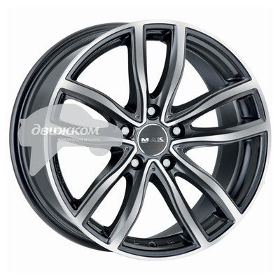 

Литые диски MAK 7,5x18/5x120 ET45 D72,6 Fahr Gunmetal Mirror Face