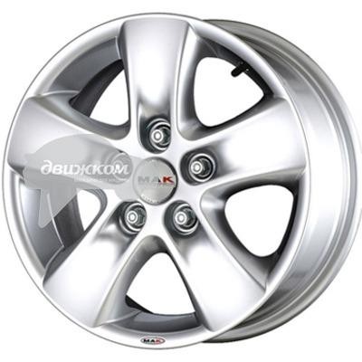 

Литые диски MAK 6,5x16/5x127 ET35 D71,6 HD! Hyper Silver, HD!