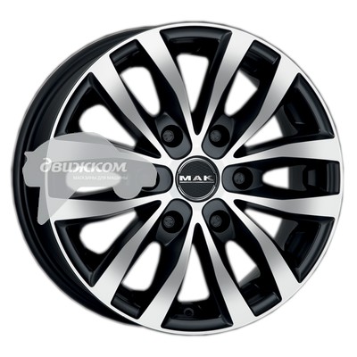 

Литые диски MAK 6,5x16/6x139,7 ET38 D67,1 Load 6 Ice Black, Load 6