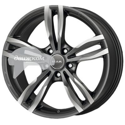 

Литые диски MAK 8,5x19/5x112 ET25 D66,6 Luft Gunmetal Mirror Face, Luft