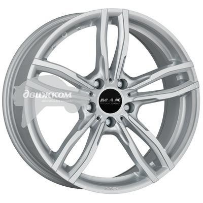

Литые диски MAK 8x17/5x120 ET43 D72,6 Luft W Silver, Luft W