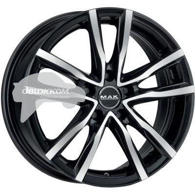 

Литые диски MAK 7,5x18/5x114,3 ET53 D67,1 Milano Black mirror, Milano