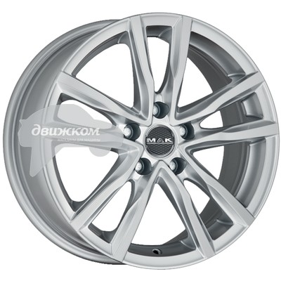 

Литые диски MAK 8x18/5x114,3 ET50 D76 Milano Silver, Milano