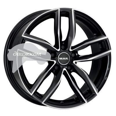 

Литые диски MAK 7x17/5x112 ET48 D57,1 Sarthe W Black mirror, Sarthe W