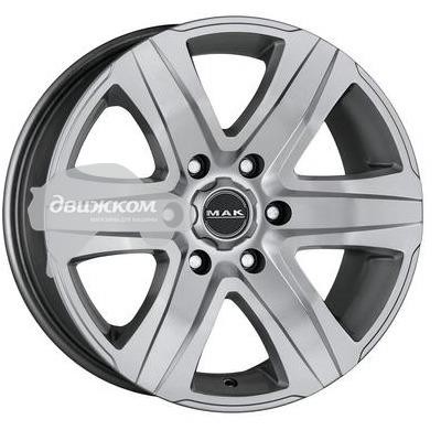 

Литые диски MAK 8x17/6x139,7 ET35 D106,1 Stone 4x4 T Silver, Stone 4x4 T