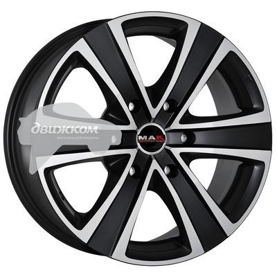 

Литые диски MAK 7,5x18/5x160 ET50 D65,1 Stone 5 Black mirror, Stone 5