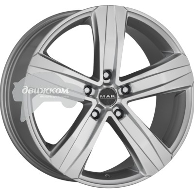 

Литые диски MAK 7,5x17/5x120 ET55 D65,1 Stone 5 W Silver