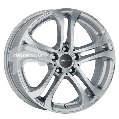 

Литые диски MAK 8x17/5x112 ET43 D66,6 Stuttgart Silver, Stuttgart