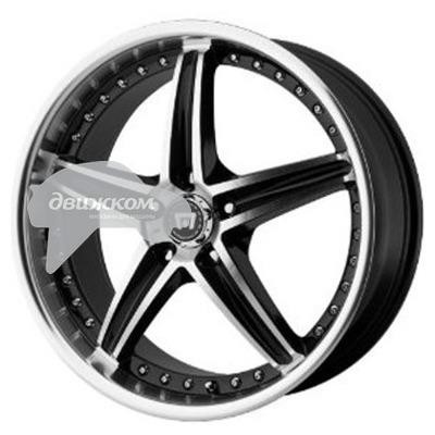 

Литые диски Motegi Racing 8x18/5x110 ET42 D72,62 MR107 Black/Machined