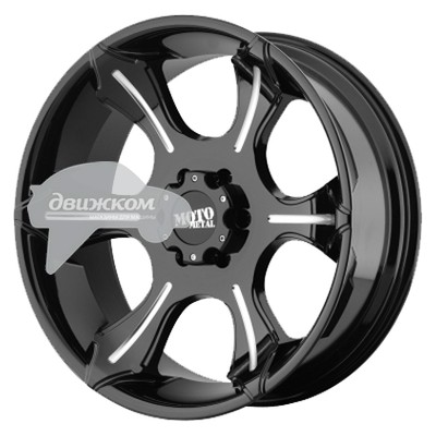 

Литые диски Moto Metal 9x20/5x139,7 ET18 D108 MO965 Black/Machined, MO965