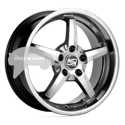 

Литые диски MSW 8x17/5x114,3 ET48 D73,1 16 Titanium Mirror, 16
