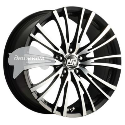 

Литые диски MSW 8x17/5x108 ET40 D73,1 20/5 Matt Black Full Polished, 20/5