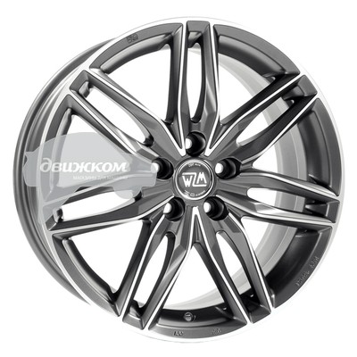 

Литые диски MSW 7,5x16/5x115 ET32 D70,2 24 Matt Gun Metal Full Polished