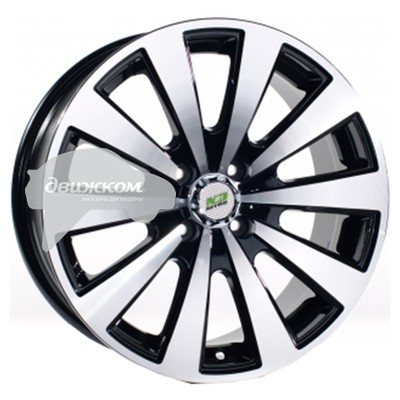 

Литые диски N2O 7x16/5x100 ET40 D73,1 Y252 BFP, Y252