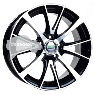 

Литые диски N2O 6x14/5x100 ET35 D57,1 Y3174 BFP, Y3174