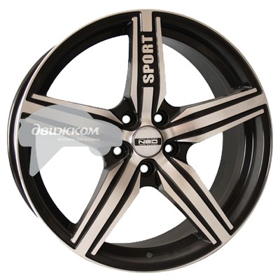 

Литые диски Neo 7x17/5x114,3 ET41 D67,1 727 BD, 727