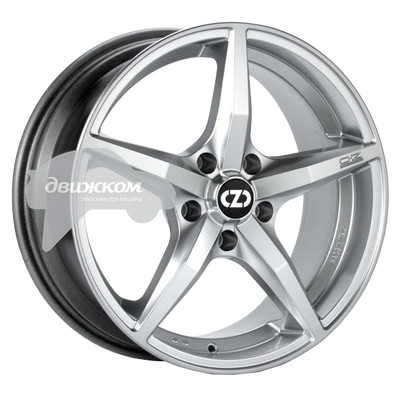 

Литые диски OZ 8x17/5x112 ET48 D75 Canova Crystal Titanium, Canova