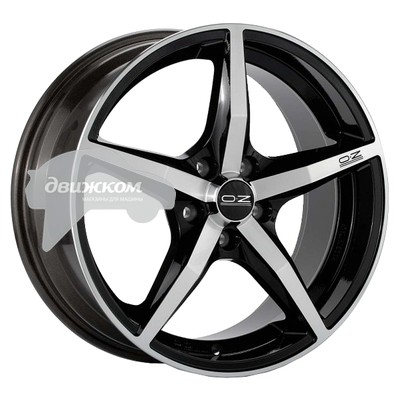 

Литые диски OZ 8x18/5x112 ET35 D75 Canova Black + Diamond Cut, Canova