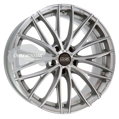 

Литые диски OZ 8x18/5x112 ET35 D75 Italia 150 Matt Race Silver Diamond Cut, Italia 150