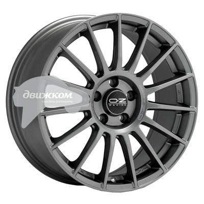 

Литые диски OZ 8x18/5x120 ET34 D79 Superturismo LM Matt Graphite + Silver Lettering, Superturismo LM