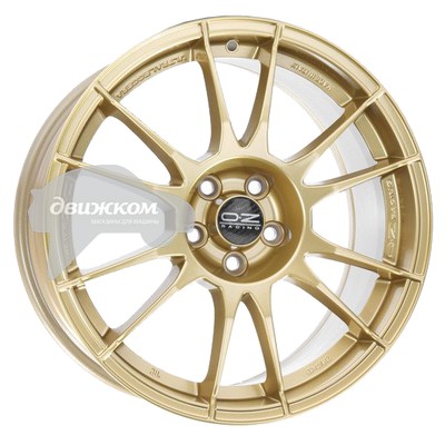 

Литые диски OZ 8x17/5x100 ET48 D68 Ultraleggera Race Gold