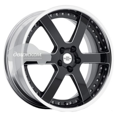 

Литые диски Redbourne 9,5x20/5x120 ET32 D72 Knight Gloss Black Chrome Lip, Knight
