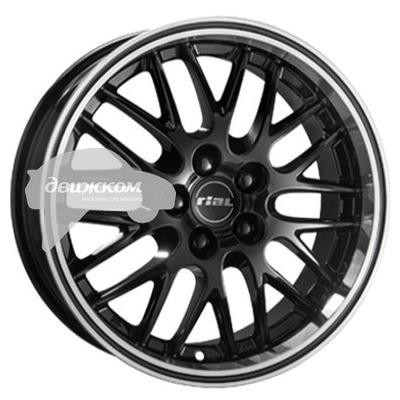 

Литые диски Rial 8x17/5x114,3 ET45 D70,1 Norano Diamant black lip polished, Norano