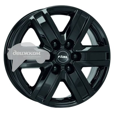 

Литые диски Rial 7x17/6x139,7 ET57 D92,3 Transporter 6 Diamond Black, Transporter 6