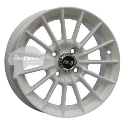 

Литые диски Tech Line 5,5x13/4x98 ET28 D58,6 302 White