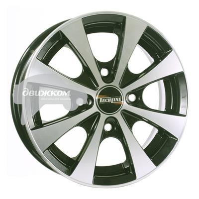 

Литые диски Tech Line 4,5x13/4x100 ET43 D67,1 311 Silver, 311