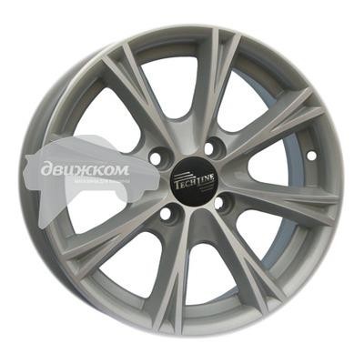 

Литые диски Tech Line 5,5x14/4x100 ET28 D67,1 401 Silver, 401