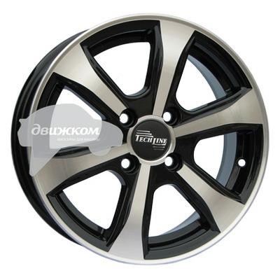 

Литые диски Tech Line 5,5x14/4x100 ET43 D60,1 408 BD, 408