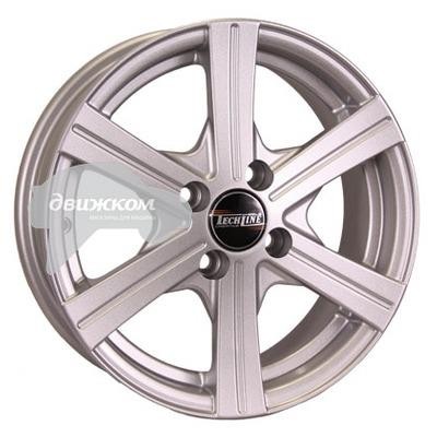 

Литые диски Tech Line 5,5x14/4x100 ET43 D67,1 414 Silver, 414