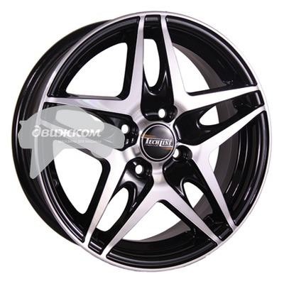 

Литые диски Tech Line 5,5x14/4x100 ET43 D67,1 430 BD, 430