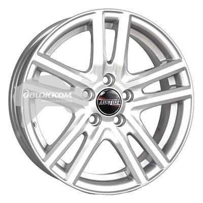 

Литые диски Tech Line 6x15/5x105 ET39 D56,6 529 Silver, 529