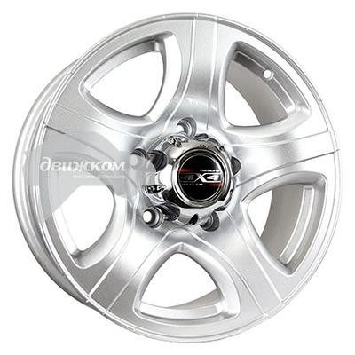 

Литые диски Tech Line 7,5x16/6x139,7 ET10 D110,1 622 Silver, 622