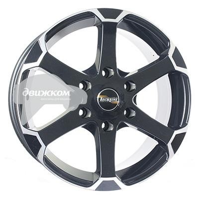 

Литые диски Tech Line 7,5x17/6x139,7 ET38 D67,1 702 BDm, 702