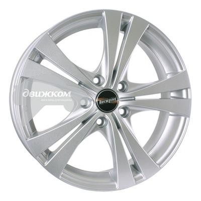 

Литые диски Tech Line 6,5x17/5x114,3 ET45 D64,1 716 Silver, 716