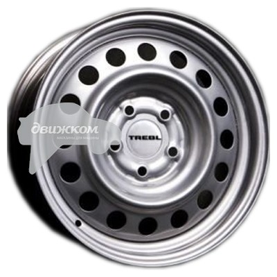 

Штампованные диски Trebl 6,5x16/5x114,3 ET39 D60,1 7625 Silver, 7625