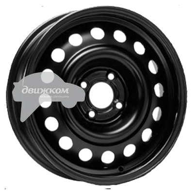 

Штампованные диски Trebl 6,5x16/4x108 ET26 D65,1 7860 Black, 7860