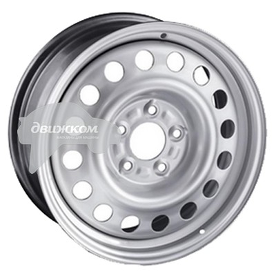 

Штампованные диски Trebl 6x15/4x114,3 ET43 D67,1 8075 Silver, 8075