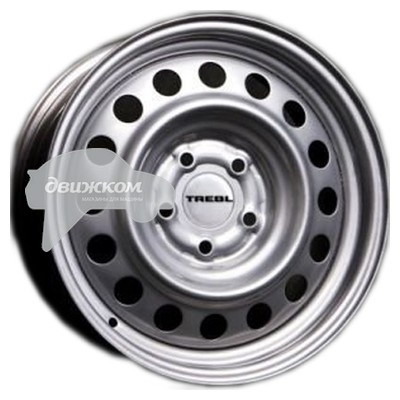 

Штампованные диски Trebl 6x16/5x118 ET50 D71,1 9506 Silver, 9506