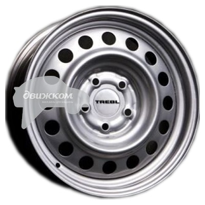 

Штампованные диски Trebl 6,5x16/5x120 ET51 D65,1 9685 Silver, 9685