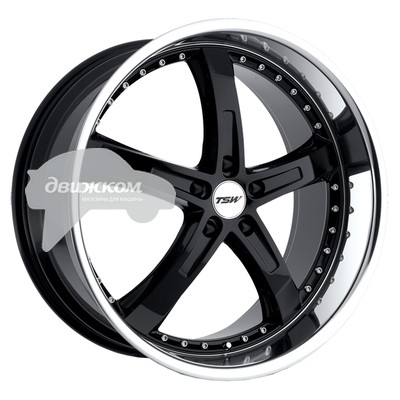 

Литые диски TSW 8x17/5x120 ET35 D76 Jarama Gloss Black Mirror Cut Lip