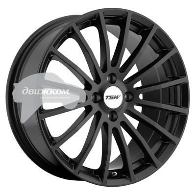 

Литые диски TSW 8x17/5x114,3 ET40 D76 Mallory Matt Black, Mallory