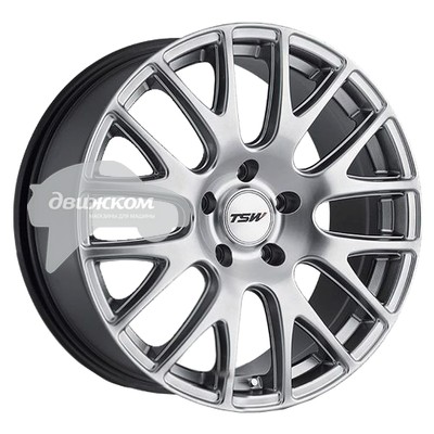 

Литые диски TSW 8x17/5x114,3 ET40 D76 Mugello Hyper Silver, Mugello