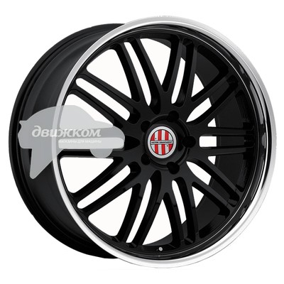 

Литые диски Victor 10x20/5x130 ET50 D71 Le Mans Gloss Black Mirror Cut Lip