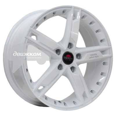 

Литые диски Yokatta 7x17/5x112 ET43 D57,1 MODEL-53 White, MODEL-53