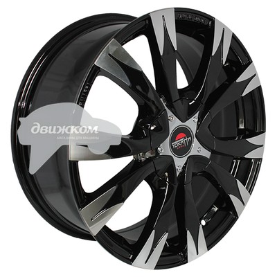 

Литые диски Yokatta 6,5x16/5x114,3 ET40 D66,1 MODEL-6 BKF, MODEL-6