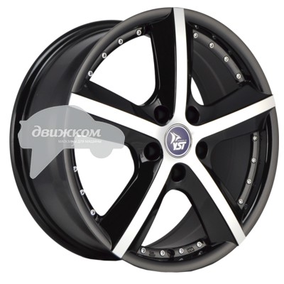 

Литые диски YST 7x17/5x108 ET55 D63,3 X-13 BKF, X-13